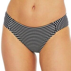 LaBlanca Black & White Stripe Bikini Bottoms 8